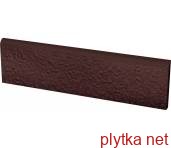 Керамічна плитка Клінкерна плитка NATURAL BROWN DURO 8.1х30 (цоколь) 0x0x0