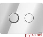 Кнопка смыва пневматическая ACCENTO CIRCLE S97-056 хром глянец (для инсталляционной системы)
