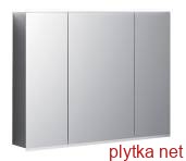 Зеркальный шкаф OPTION PLUS 90 см с подсветкой и тремя дверями (500.594.00.1)