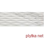 Керамическая плитка ROMA 25 FOLD GLITTER STATUARIO INSERTO 25х75 (плитка настенная, декор) FLUA RT 0x0x0