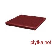 Керамічна плитка Клінкерна плитка NATURAL ROSA DURO 33х33 (кутова сходинка з капіносом) 0x0x0