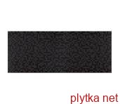 Керамическая плитка Декор Alfa Black Inserto 200x500x9 Konskie 0x0x0