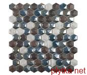 Керамічна плитка Мозаїка 31,5*31,5 Sapelly Mix Hex 0x0x0
