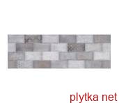 Керамическая плитка MYSTERY LAND STRUCTURE серый 200x600x0 структурированная микс
