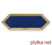 Керамическая плитка ECLIPSE BLUE GOLD BISEL 10x30 (плитка настенная, декор) 0x0x0