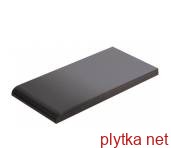 Керамічна плитка Клінкерна плитка SZKLIWIONA GRAFIT 24.5х13.5 (підвіконник) 0x0x0