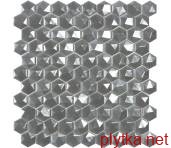 Керамічна плитка Мозаїка 31,5*31,5 Magic Silver Hex 47 D 0x0x0