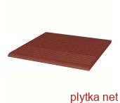 Керамическая плитка Плитка Клинкер NATURAL ROSA DURO 30х30 (ступенька рефленая) 0x0x0