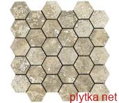 Керамограніт Керамічна плитка Мозаїка IMPERIAL TIVOLI NAT RET 28х29 (шестигранник) M303 (155324) (плитка для підлоги та стін) 0x0x0