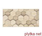 Керамическая плитка Декор Sunlight Stone Beige Geometryk 30x60 код 0915 Ceramika Paradyz 0x0x0