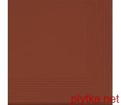Плитка Клинкер Керамическая плитка Ступенька угловая Rot 30x30x1,1 код 5814 Cerrad 0x0x0