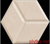 Керамограніт Керамічна плитка K·38 ZAIRE DECOR CREMA 28.5х33 (шестигранник)(плитка настінна) 0x0x0