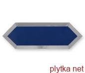 Керамическая плитка ECLIPSE BLUE SILVER BISEL 10x30 (плитка настенная, декор) 0x0x0