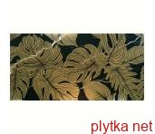 Керамічна плитка Декор 60*120 Cr. Lux Deva Leaf Nero 0x0x0