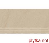 Керамограніт Керамічна плитка ARKESIA BEIGE MAT 29.8х59.8 (сходинка) 0x0x0