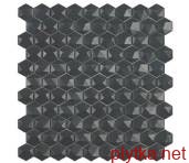 Керамічна плитка Мозаїка 31,5*31,5 Matt Dark Grey Hex 908 D 0x0x0
