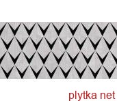 Керамическая плитка TENEZA LIGHT GREY INSERTO 29,7х60 (плитка настенная,декор) 0x0x0