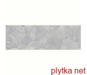 Керамічна плитка FLOWER CEMENTO LIGHT GREY INSERTO 24х74 (плитка настінна, декор) 0x0x0
