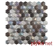 Керамическая плитка Мозаика 31,5*31,5 Forest Mix Hex 0x0x0