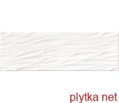 Керамічна плитка STRUCTURE PATTERN WHITE WAVE STRUCTURE 25х75 (плитка настінна) 0x0x0