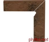Керамічна плитка Клінкерна плитка SEMIR BEIGE 8.1х30 (цоколь: 2 елементи/правий) 0x0x0