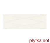 Керамічна плитка Кахель д/стіни WHITE LINES STRUCTURE GLOSSY 25х75 0x0x0
