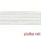 Керамічна плитка ECOSTA WHITE INSERTO STRIPES SILVER 25х75 (плитка настінна, декор) 0x0x0