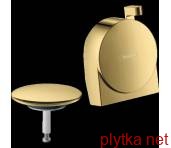 Внешняя часть Exafill S к сифону на ванну с наполнением Polished Gold Optic 58117990