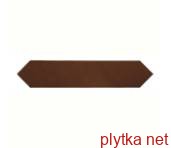 Керамическая плитка Плитка 5*25 Arrow Coffe 25824 коричневый 50x250x0 глянцевая