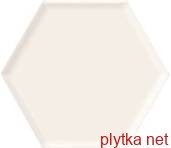 Керамічна плитка UNIWERSALNY HEKSAGON WHITE STRUKTURA POŁYSK 19.8х17.1 (плитка настінна) 0x0x0