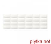 Керамічна плитка Кахель д/стіни WHITE GLOSSY PILLOW STRUCTURE 25х75 0x0x0