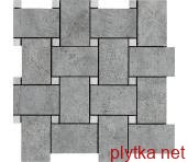 Керамограніт Керамічна плитка JUNGLE STONE SILVER NAT RET 30х30 (плитка настінна, декор) M197 (154306) 0x0x0