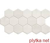 Керамогранит Керамическая плитка Мозаика HEX WHITE 26.5х51 (шестигранник) (плитка для пола и стен) 0x0x0