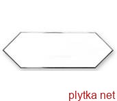 Керамическая плитка DECOR ZENITH SILVER WHITE 10x30 (плитка настенная, декор) 0x0x0