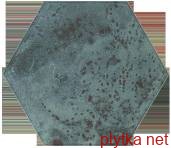 Керамическая плитка UNIQUE LADY GREEN INSERTO SZKLANE HEKSAGON 19.8х17.1 (плитка настенная, декор) 0x0x0
