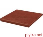 Керамічна плитка Клінкерна плитка NATURAL ROSA DURO 33х33 (кутова сходинка з капіносом) NEW 0x0x0