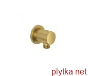 20543N0-15 NOVA FONTE Puristic Шлангове підключення, брашоване золото (1 сорт)