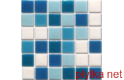 Мозаїка R-MOS WA1131323335 мікс св-гол (на папері), 327x327x4 блакитний матова