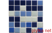 Мозаїка R-MOS WA293438393637 мікс віола (на папері) , 327x327x4 синій матова