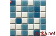 Мозаїка R-MOS А113332 (на папері) , 327x327x4 блакитний матова