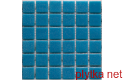 Мозаика R-MOS 20F34 ANTID BLUE синий 327x327x4 матовая