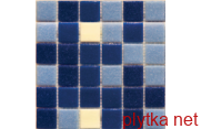 Мозаика R-MOS B11243736  микс синий 321x321x4 матовая