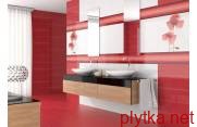 Керамическая плитка DEC LIGNE ROJO декор красный 600x200x8