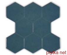 Керамическая плитка VICTORIA AZUL 386x404 синий 386x404x8 глянцевая
