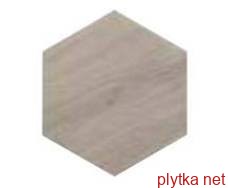 Керамічна плитка Клінкерна плитка TIMBER HEX.BAYUR 285x325 сірий 285x325x6 матова