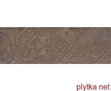 Керамічна плитка TORNO-3 DEC-1 BRONCE 200x600 коричневий 200x600x8 матова