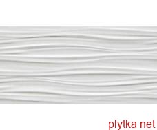 Плитка (40х80) 8SBW 3D RIBBON WHITE MATT