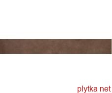 Керамограніт Бордюр (8x60) DWELL BROWN LEATHER LISTELLO коричневий 80x600x0 матова