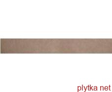 Керамогранит Бордюр (8x60) DWELL GREIGE LISTELLO коричневый 80x600x0 матовая светлый