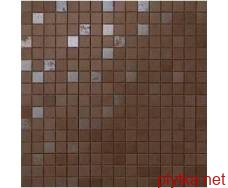 Керамогранит Мозаика (30.5x30.5) DWELL BROWN LEATHER MOSAICO Q коричневый 305x305x0